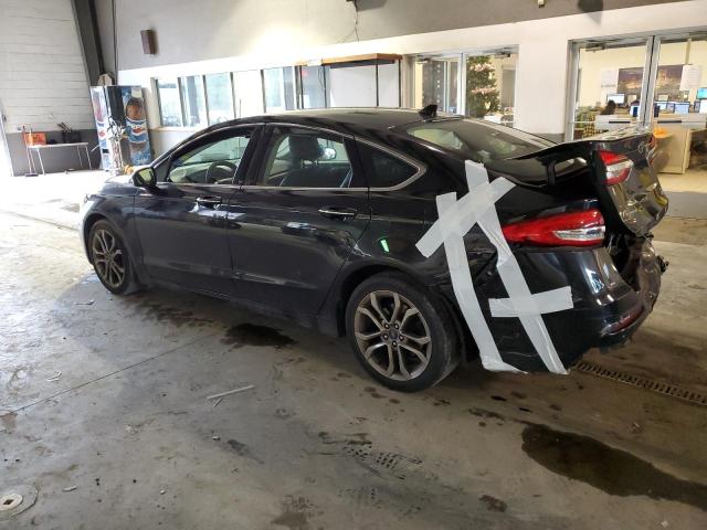 3FA6P0CDXKR253923 - 2019 FORD FUSION SEL BLACK photo 2