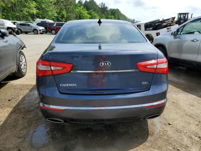 KNALN4D77E5159229 - 2014 KIA CADENZA PREMIUM BLUE photo 6