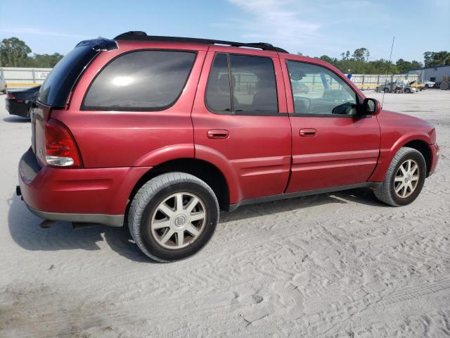 5GAET13P742220016 - 2004 BUICK RAINIER CXL MAROON photo 3