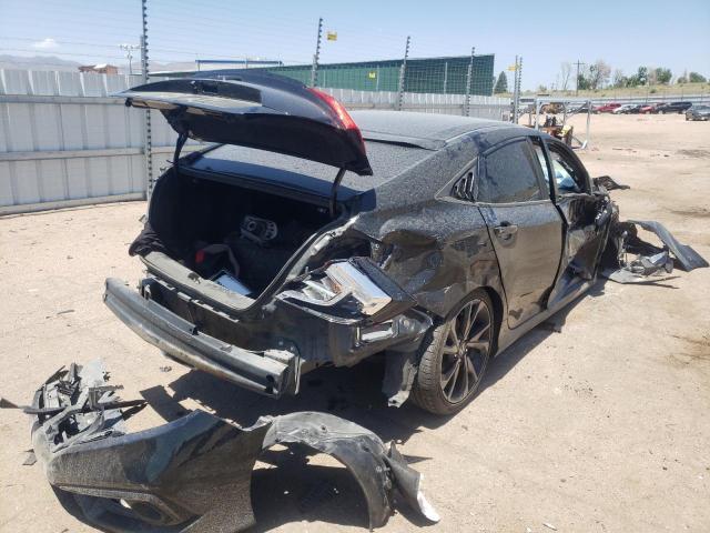 2HGFC2F81LH598708 - 2020 HONDA CIVIC SPORT 黑色 照片 4