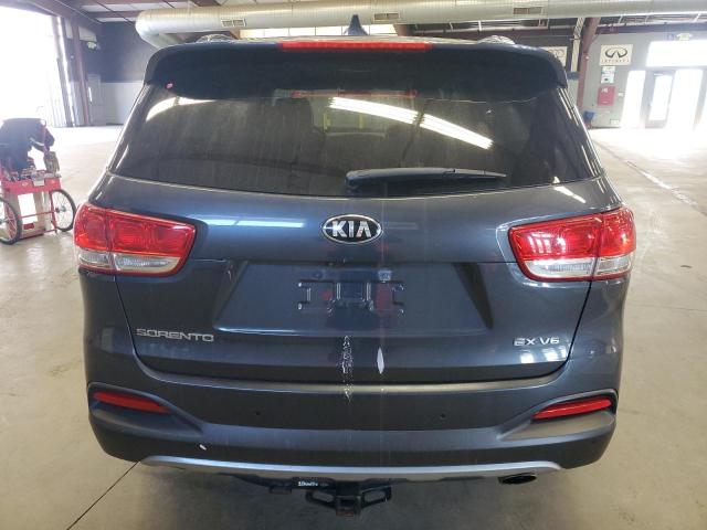 5XYPHDA54GG124009 - 2016 KIA SORENTO EX GRAY photo 6