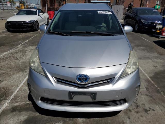 JTDZN3EU9D3258382 - 2013 TOYOTA PRIUS V SILVER photo 5