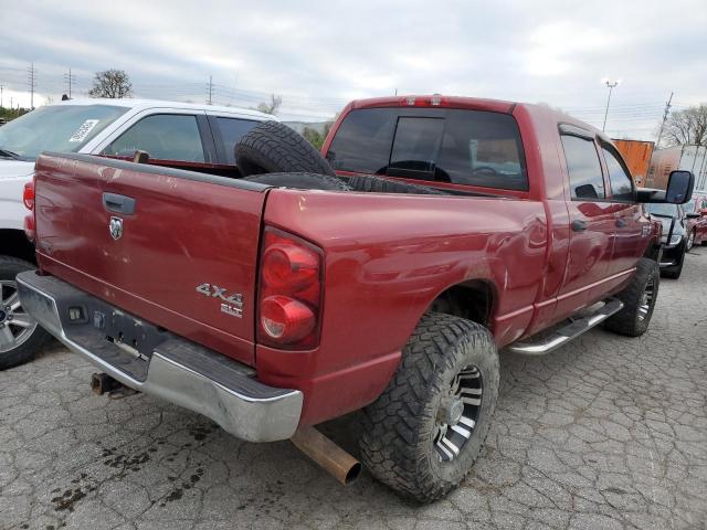 3D7KS29A78G172954 - 2008 DODGE RAM 2500 RED photo 3