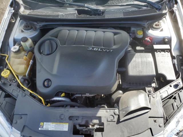 1C3CCBBG1CN329215 - 2012 CHRYSLER 200 TOURING SILVER photo 11