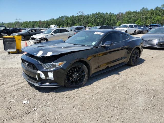 1FA6P8TH2H5235235 - 2017 FORD MUSTANG BLACK photo 1