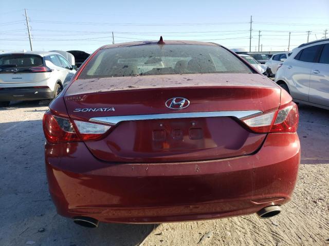 5NPEC4AC1BH102782 - 2011 HYUNDAI SONATA SE BURGUNDY photo 6