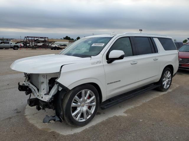 1GNSKGKL9MR370973 - 2021 CHEVROLET SUBURBAN K1500 HIGH COUNTRY WHITE photo 1