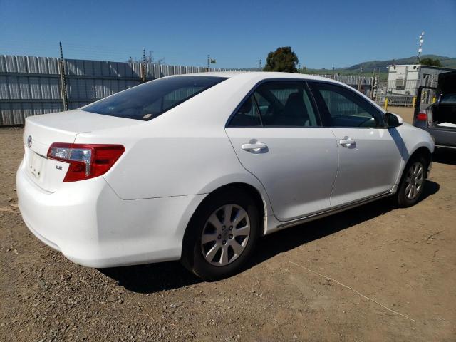 4T4BF1FK2DR278243 - 2013 TOYOTA CAMRY L WHITE photo 3