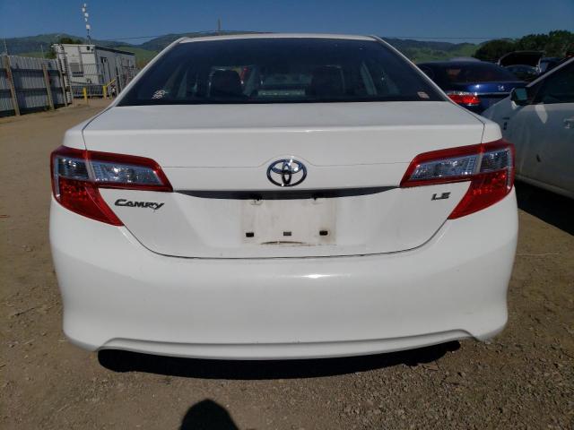 4T4BF1FK2DR278243 - 2013 TOYOTA CAMRY L WHITE photo 6