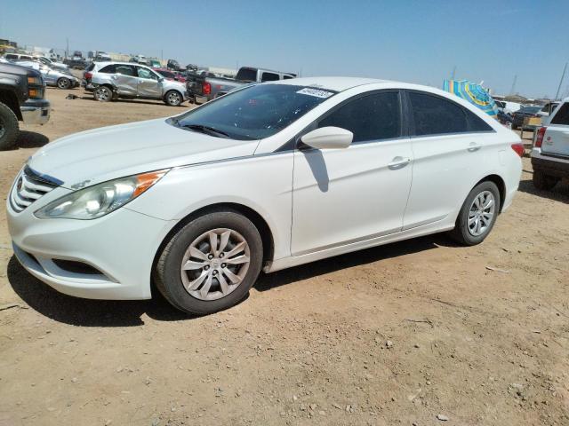 5NPEB4AC6CH453756 - 2012 HYUNDAI SONATA GLS WHITE photo 1