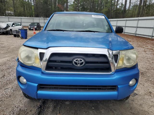 5TETU62N95Z111005 - 2005 TOYOTA TACOMA PRERUNNER ACCESS CAB BLUE photo 5