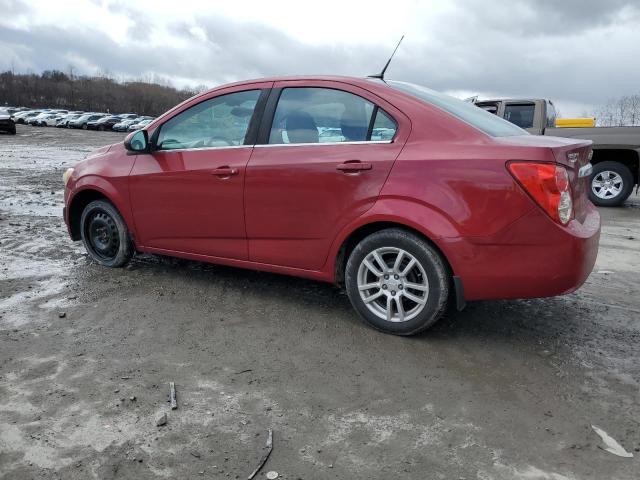 1G1JC5SH6C4219322 - 2012 CHEVROLET SONIC LT RED photo 2