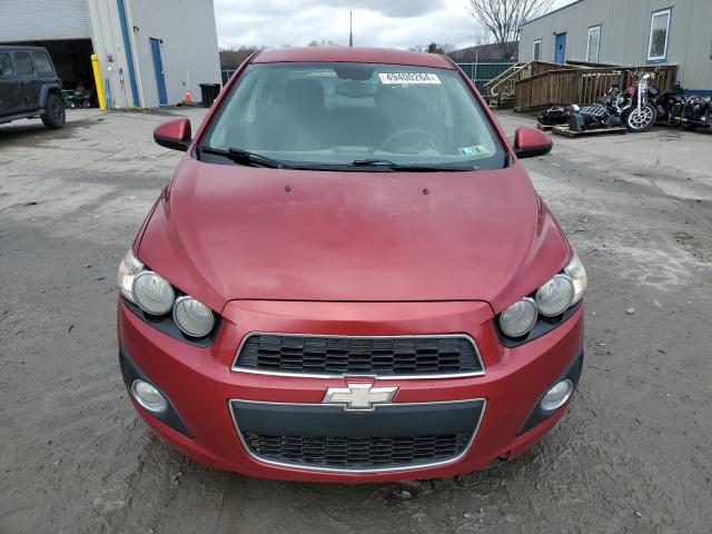 1G1JC5SH6C4219322 - 2012 CHEVROLET SONIC LT RED photo 5