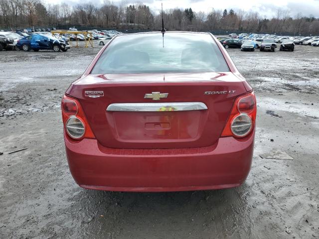 1G1JC5SH6C4219322 - 2012 CHEVROLET SONIC LT RED photo 6