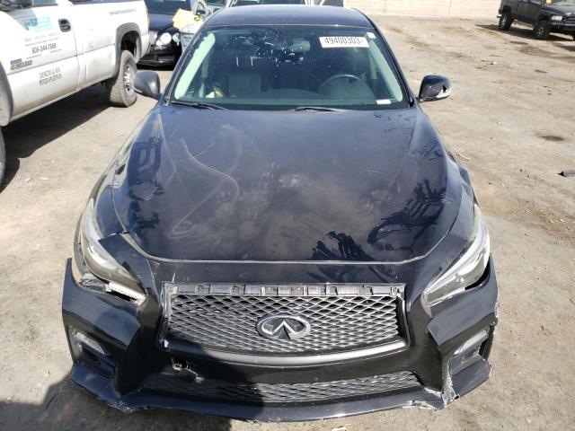 JN1EV7AR6HM840417 - 2017 INFINITI Q50 PREMIUM BLACK photo 5