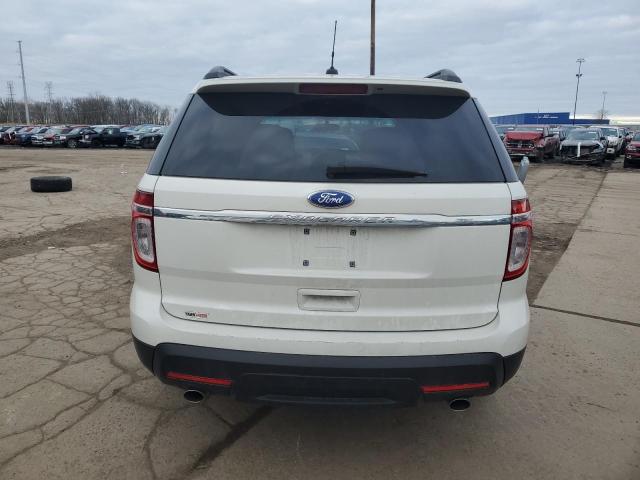 1FMHK7B89BGA38261 - 2011 FORD EXPLORER WHITE photo 6