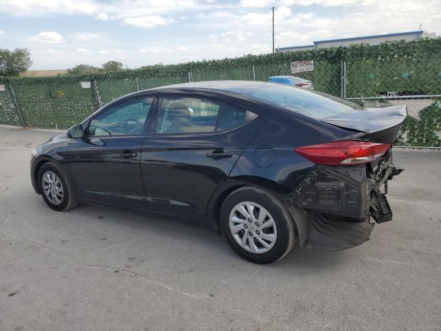 5NPD74LF9JH310186 - 2018 HYUNDAI ELANTRA SE BLACK photo 2