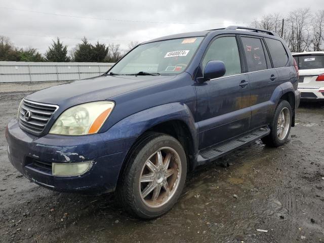 JTJBT20X460120446 - 2006 LEXUS GX 470 BLUE photo 1