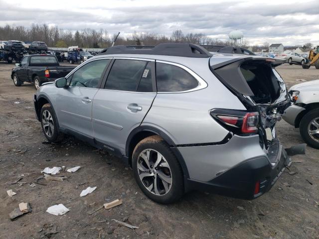 4S4BTANC7L3153420 - 2020 SUBARU OUTBACK LIMITED SILVER photo 2