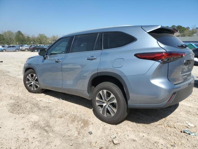5TDGZRAH8NS128309 - 2022 TOYOTA HIGHLANDER XLE 蓝色 照片 2