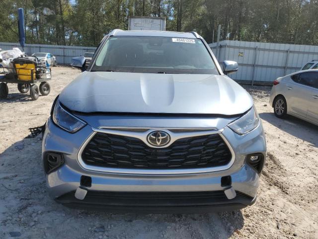 5TDGZRAH8NS128309 - 2022 TOYOTA HIGHLANDER XLE 蓝色 照片 5