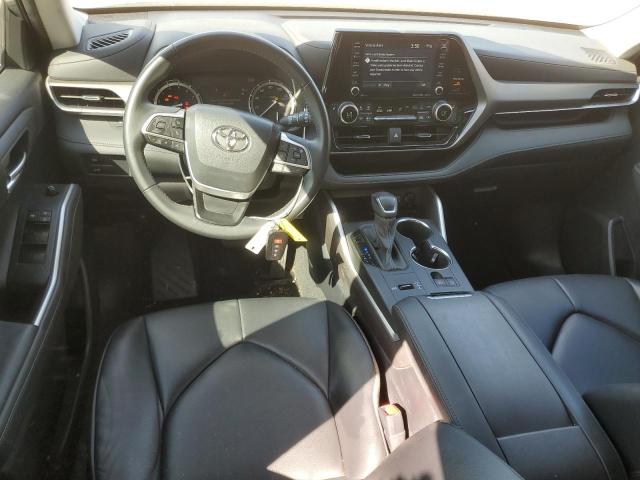 5TDGZRAH8NS128309 - 2022 TOYOTA HIGHLANDER XLE 蓝色 照片 8