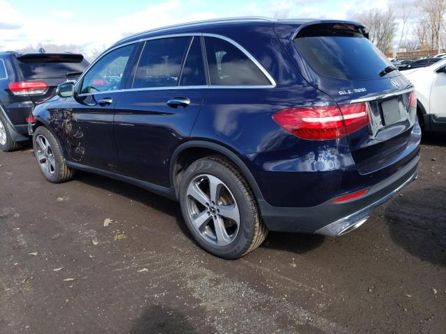 WDC0G4KB6KF505990 - 2019 MERCEDES-BENZ GLC 300 4MATIC BLUE photo 2