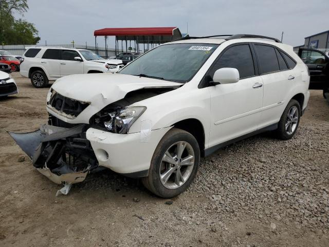 JTJHW31UX82856259 - 2008 LEXUS RX 400H WHITE photo 1