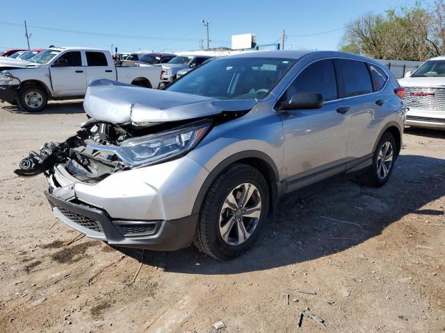 2HKRW5H31KH416453 - 2019 HONDA CR-V LX SILVER photo 1