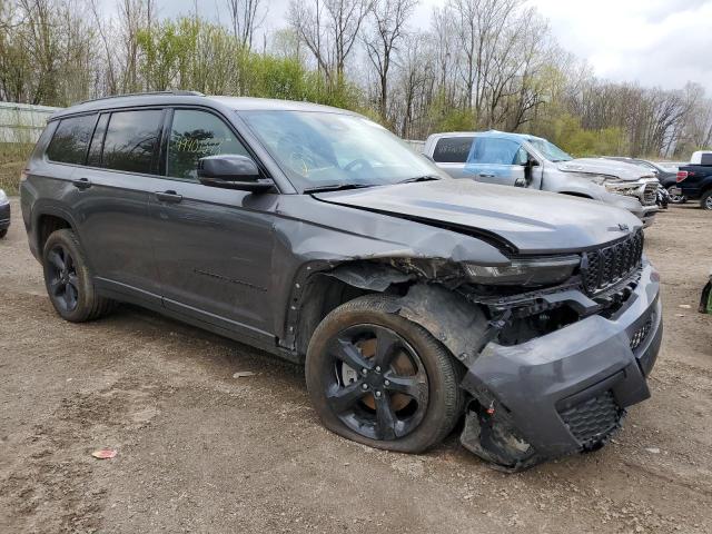 1C4RJKAG2P8744562 - 2023 JEEP GRAND CHER L LAREDO GRAY photo 4