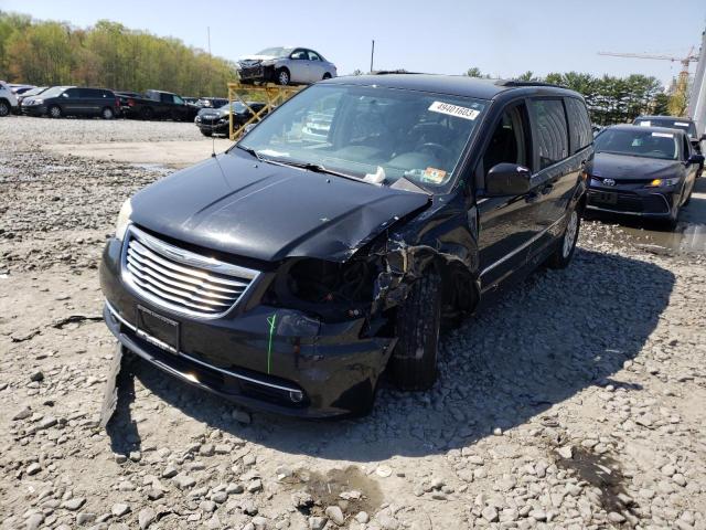 2C4RC1BG4DR692497 - 2013 CHRYSLER TOWN & COU TOURING BLACK photo 1