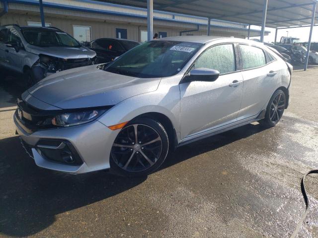 SHHFK7H40MU226744 - 2021 HONDA CIVIC SPORT 银色 照片 1