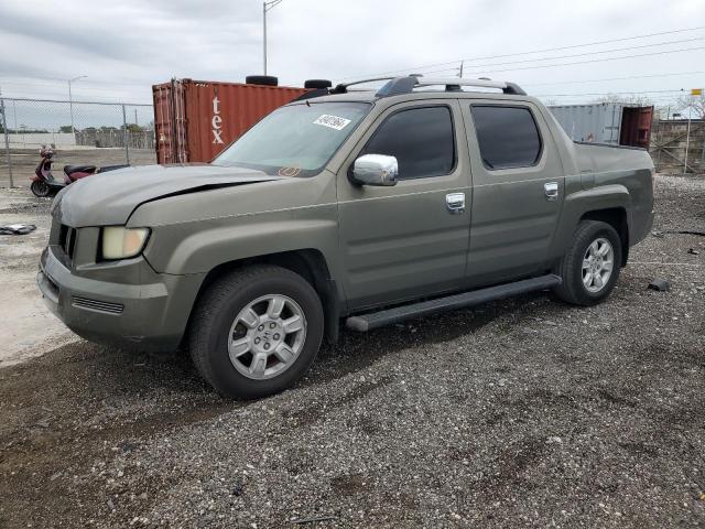 2HJYK16407H504563 - 2007 HONDA RIDGELINE RTS GREEN photo 1