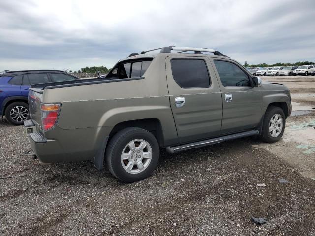 2HJYK16407H504563 - 2007 HONDA RIDGELINE RTS GREEN photo 3