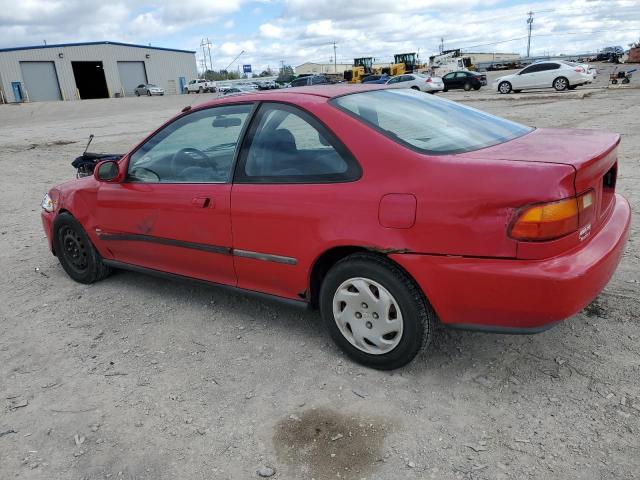 2HGEJ1128SH551463 - 1995 HONDA CIVIC EX RED photo 2