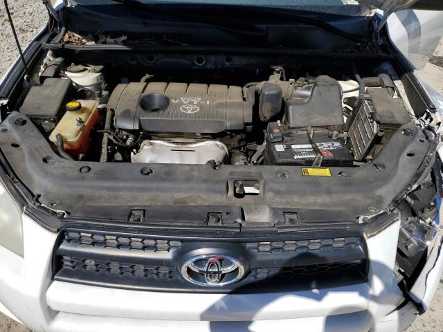 2T3ZF4DV2AW019827 - 2010 TOYOTA RAV4 WHITE photo 12