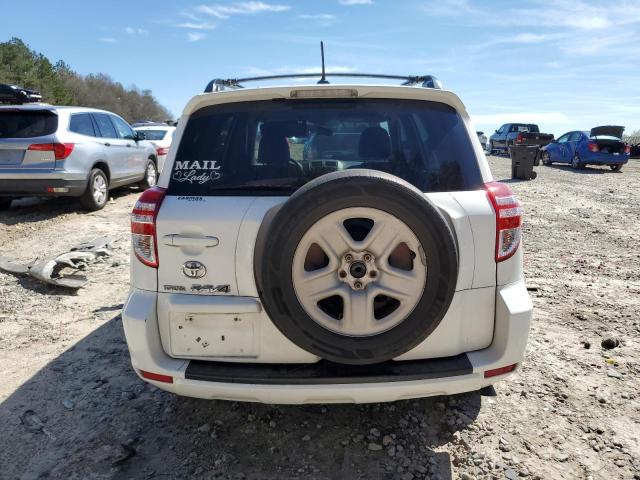 2T3ZF4DV2AW019827 - 2010 TOYOTA RAV4 WHITE photo 6