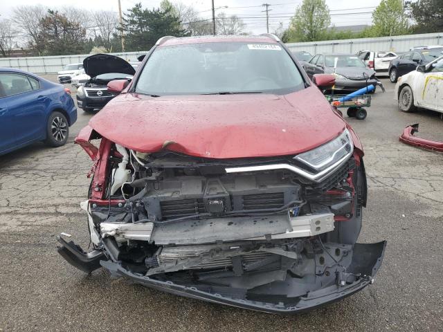 5J6RW2H93ML006362 - 2021 HONDA CR-V TOURING RED photo 5