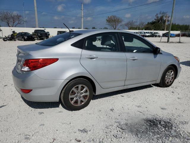 KMHCT4AE7DU386593 - 2013 HYUNDAI ACCENT GLS WHITE photo 3