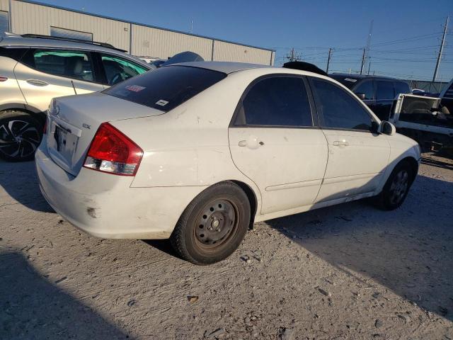 KNAFE221895597330 - 2009 KIA SPECTRA EX WHITE photo 3