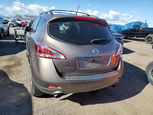 JN8AZ1MU1CW108324 - 2012 NISSAN MURANO S BROWN photo 6