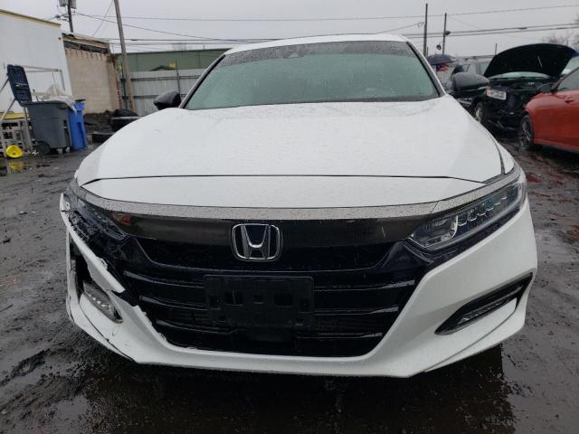 1HGCV2F38KA035993 - 2019 HONDA ACCORD SPORT WHITE photo 5