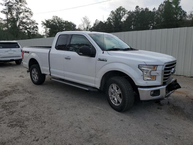 1FTFX1EF5HKE57055 - 2017 FORD F150 SUPER CAB WHITE photo 4