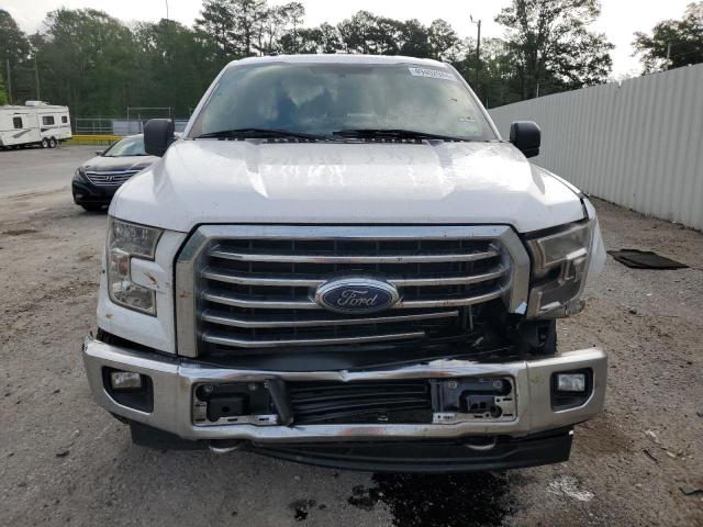 1FTFX1EF5HKE57055 - 2017 FORD F150 SUPER CAB WHITE photo 5