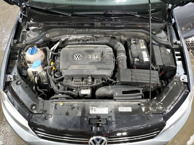 3VWD07AJ4EM403854 - 2014 VOLKSWAGEN JETTA SE CHARCOAL photo 11