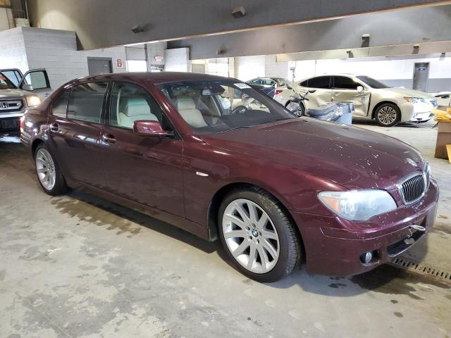 WBAHN83536DT59769 - 2006 BMW 750 LI BURGUNDY photo 4