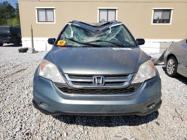 5J6RE3H52BL047522 - 2011 HONDA CR-V EX GREEN photo 5