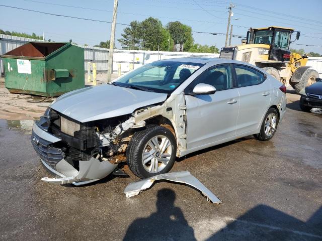 5NPD84LF8KH452351 - 2019 HYUNDAI ELANTRA SEL SILVER photo 1