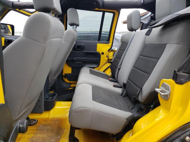 1J4GB391X8L515307 - 2008 JEEP WRANGLER U X YELLOW photo 10