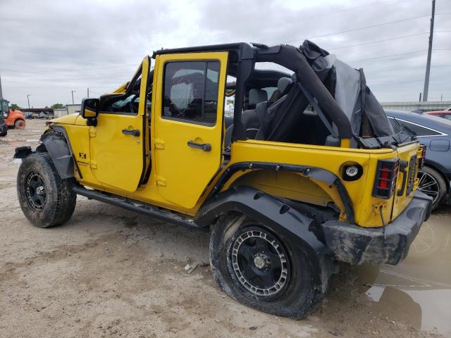 1J4GB391X8L515307 - 2008 JEEP WRANGLER U X YELLOW photo 2